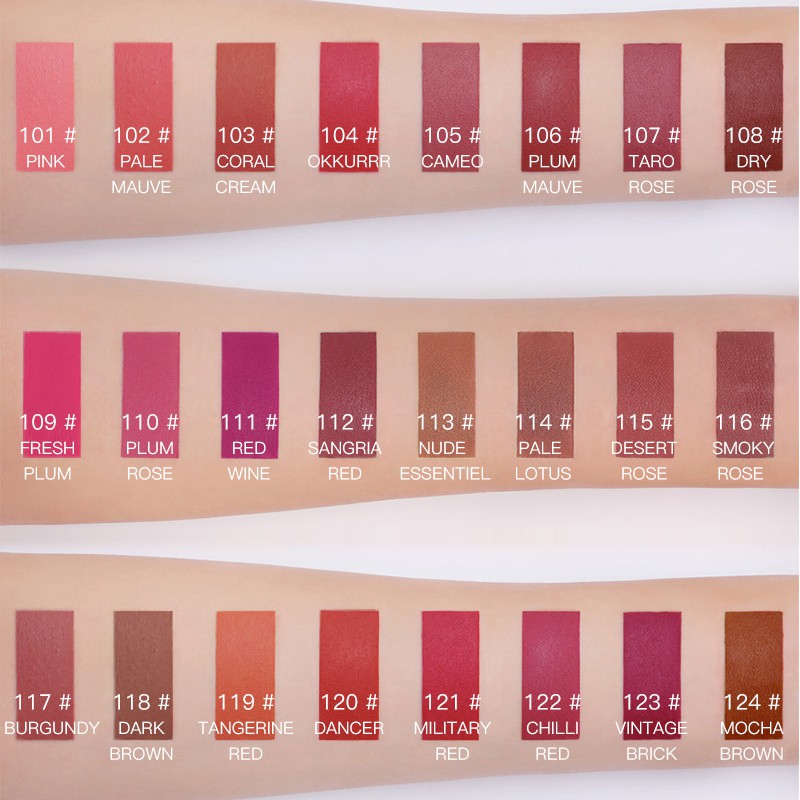Picture of Beauty Glazed Matte Liquide Lipstick - 123 Vintage Brick