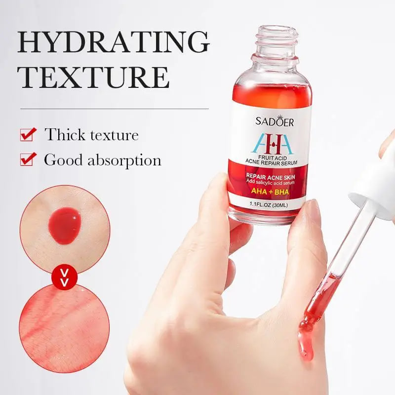 Picture of Sadoer AHA + BHA Fruit Acid Acne Repair Acne Skin serum -30ML