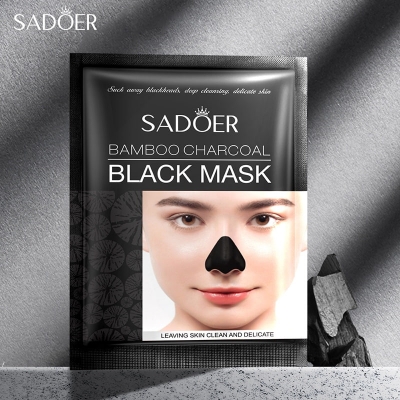 Picture of SADOER Bamboo Charcoal Black Mask 6g  - (10 Pcs combo)
