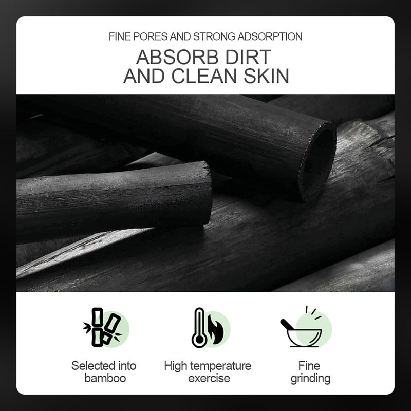 Picture of SADOER Bamboo Charcoal Black Mask 6g  - (10 Pcs combo)