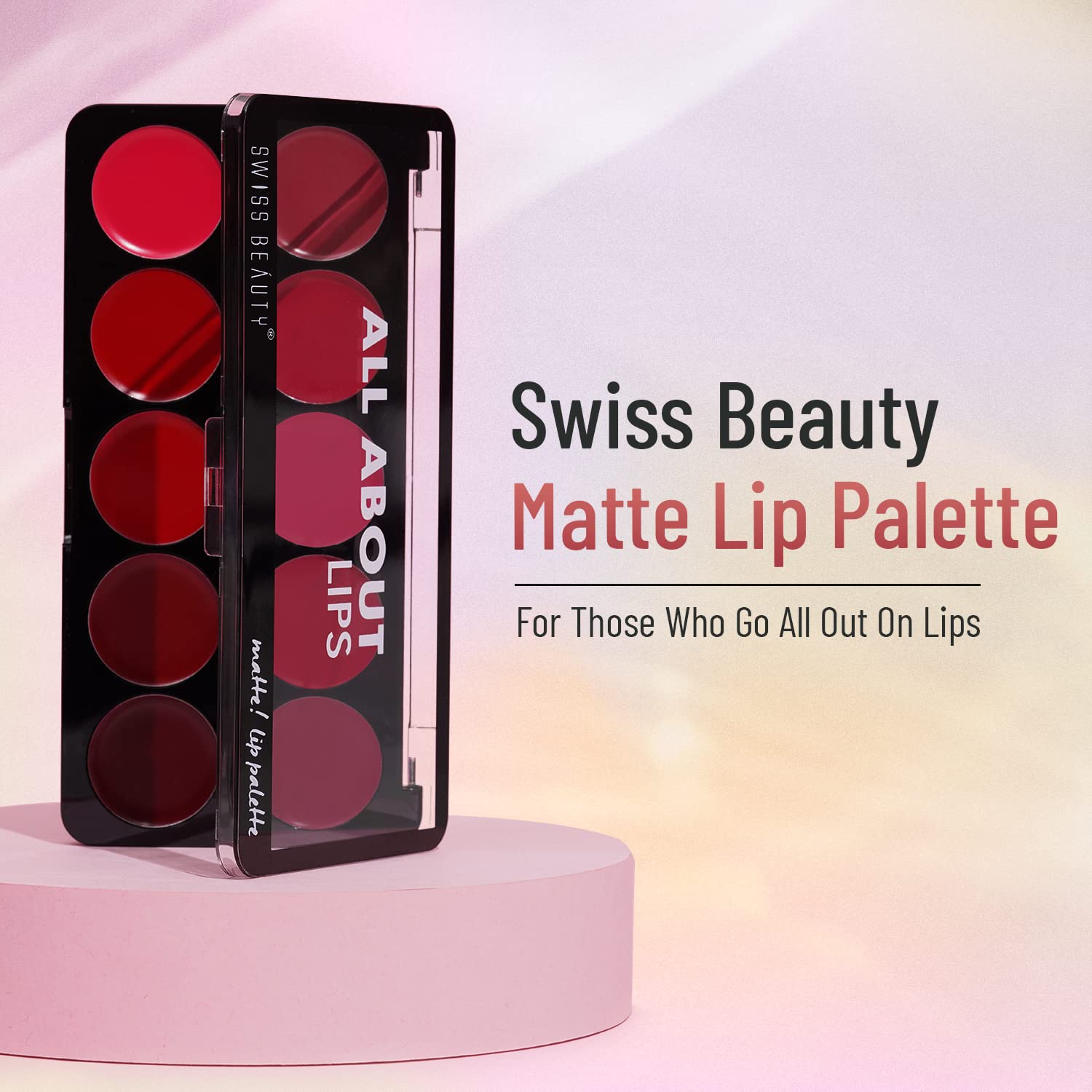 Picture of Swiss Beauty All About Lipstick Palette 02