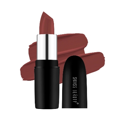 Picture of Swiss Beauty Pure Matte Lipstick - Natural Coco 215