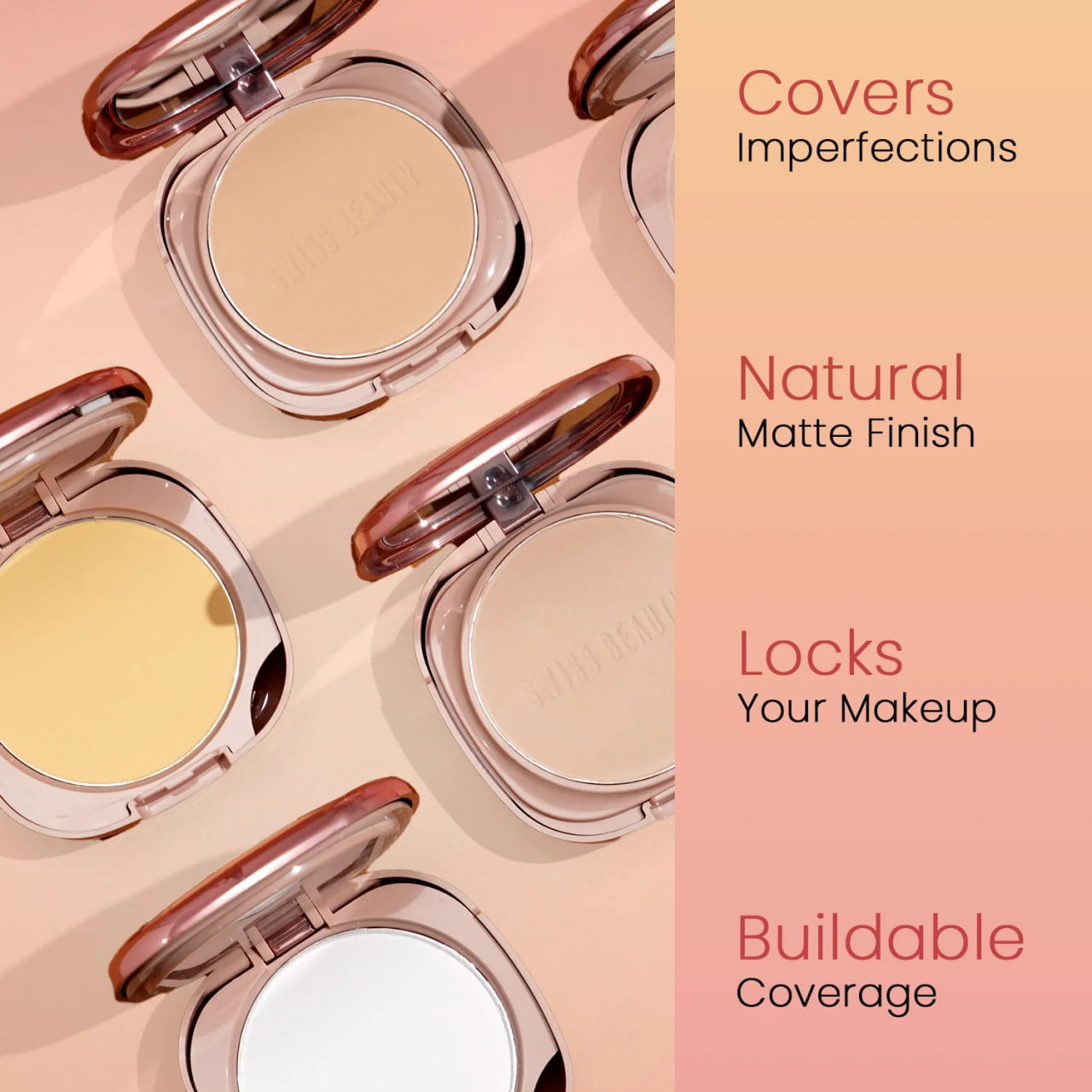 Picture of Swiss Beauty Matte & Set Duo Compact Powder - Ivory 01