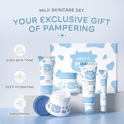 Picture of Laikou Milk Skincare Set - 5pcs