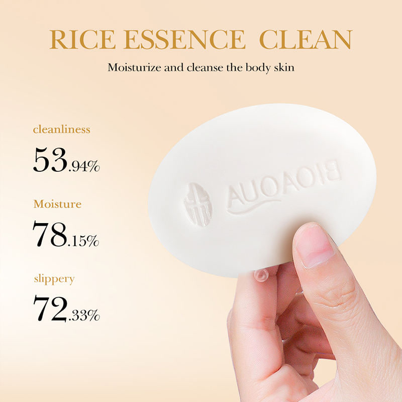 Picture of Bioaqua Rice Raw Pulp Essence Soap - 100g