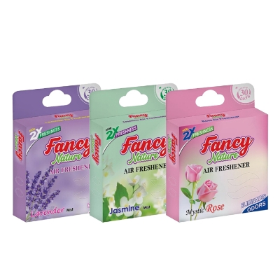 Picture of FANCY NATURE AIR FRESHENER 50GM 6PCS COMBO(ROSE 2, JASMINE 2 & LAVENDER 2) Combo