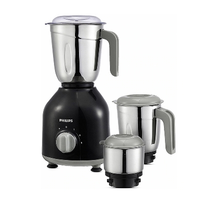 Picture of Philips Mixer Grinder - HL7756/00 - Black and Red