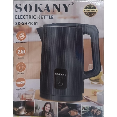 Picture of SOKANY WARRANTY ELECTRIC KETTLE  SK-SH-1061