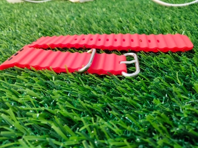 Picture of Ocean Band Compatible with for Apple Watch Band 42mm 44mm 45mm 49mm for Women Men, Adjustable Loop Silicone Waterproof Sport Strap for iWatch Series Ultra/8/7/6/5/4/3 ( only belt )