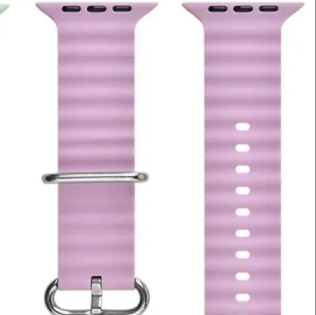 Picture of Purple Color New Ocean strap For Apple watch band 49mm 45mm 44mm 42mm