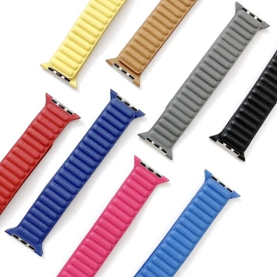 Picture of Premium Quality -42mm 44mm 45mm 49mm Adjustable Soft Silicone Magnetic Watch Strap - Smart Watch Belt - Signifying Quality