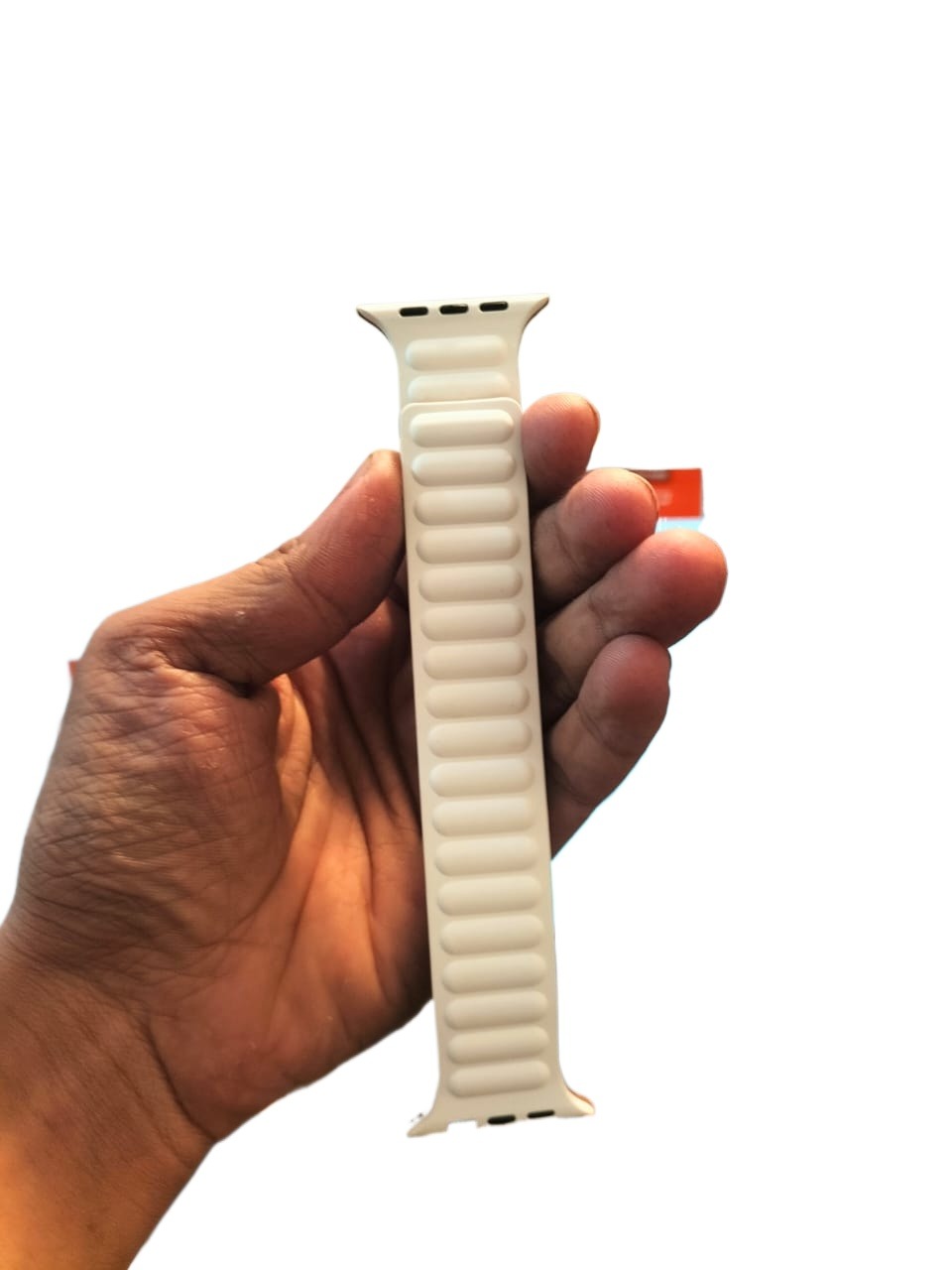 Picture of Premium Quality -42mm 44mm 45mm 49mm Adjustable Soft Silicone Magnetic Watch Strap - Smart Watch Belt - Signifying Quality
