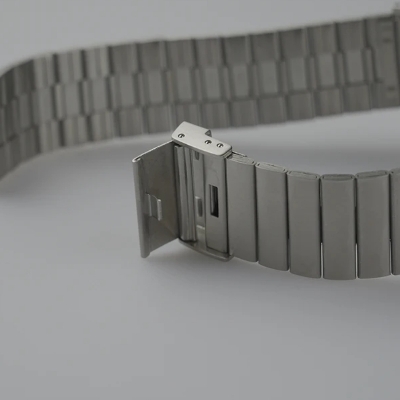 Picture of New Apple Watch Premium New Stainless Steel Straps- 49mm/45mm/44mm/42mm Stainless Steel Butterfly Buckle Band For Apple Watch-Luxury Metal Straps ( Black Color ) for Watch Ultra Series 8 7 5 6 5 4