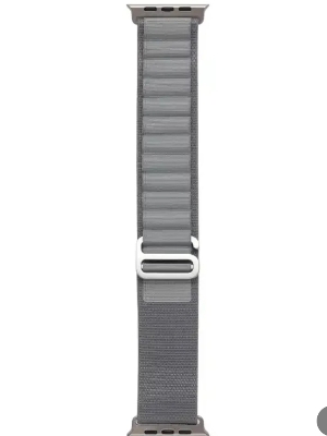 Picture of Light Gray  Color Metal Alpine Nylon Strap /Belt  42mm/44mm/45mm/49mm