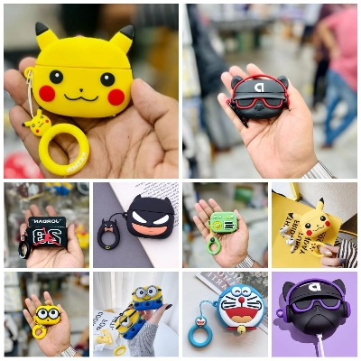 Picture of (Only Cover) For Apple Airpods Pro and  pro 2nd Gen Premium Earbuds Protective Cover (Headphone not included) joyroom T03s Pro Headphone not included
