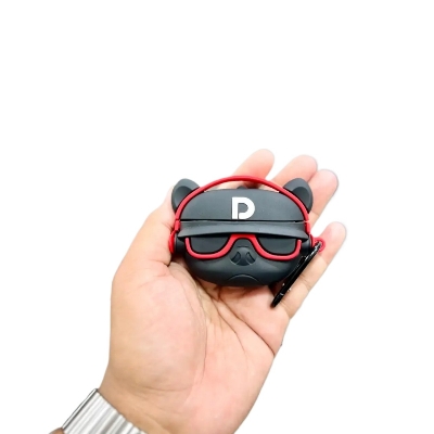 Picture of French Bulldog (Only Cover) For Apple Airpods Pro and  pro 2nd Gen Premium Earbuds Protective Cover (Headphone not included) joyroom T03s Pro Headphone not included