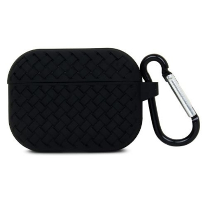 Picture of Black SILICONE  (Only Cover) For Apple Airpods Pro and  pro 2nd Gen Premium Earbuds Protective Cover (Headphone not included) joyroom T03s Pro Headphone not included