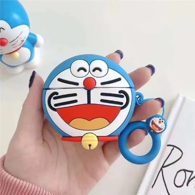 Picture of Doremon (Only Cover) For Apple Airpods Pro and  pro 2nd Gen Premium Earbuds Protective Cover (Headphone not included) joyroom T03s Pro Headphone not included