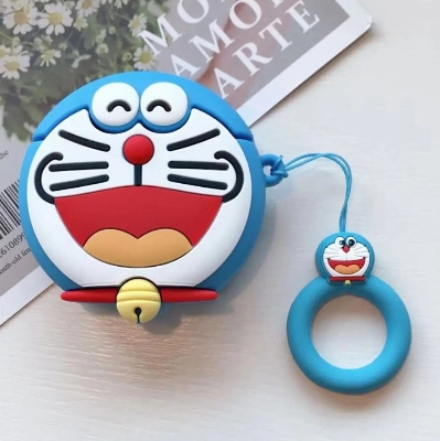 Picture of Doremon (Only Cover) For Apple Airpods Pro and  pro 2nd Gen Premium Earbuds Protective Cover (Headphone not included) joyroom T03s Pro Headphone not included