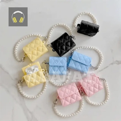 Picture of Chain Bag Blue Pro (Only Cover) For Apple Airpods Pro and  pro 2nd Gen Premium Earbuds Protective Cover (Headphone not included) joyroom T03s Pro Headphone not included