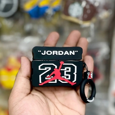 Picture of JORDAN AIR (Only Cover) For Apple Airpods Pro and  pro 2nd Gen Premium Earbuds Protective Cover (Headphone not included) joyroom T03s Pro Headphone not included