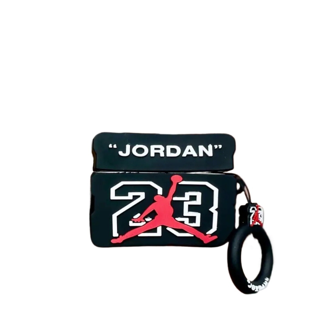 Picture of JORDAN AIR (Only Cover) For Apple Airpods Pro and  pro 2nd Gen Premium Earbuds Protective Cover (Headphone not included) joyroom T03s Pro Headphone not included
