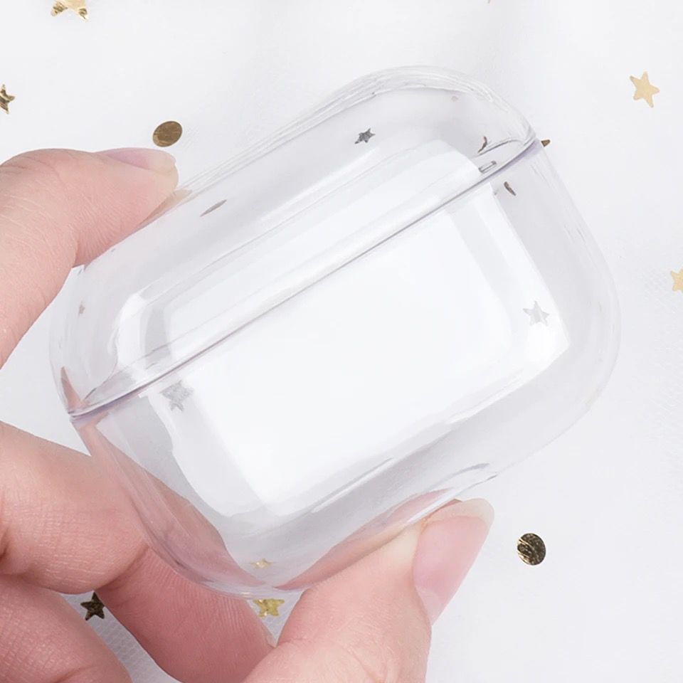 Picture of Transparent  (Only Cover) For Apple Airpods Pro and  pro 2nd Gen Premium Earbuds Protective Cover (Headphone not included) joyroom T03s Pro Headphone not included