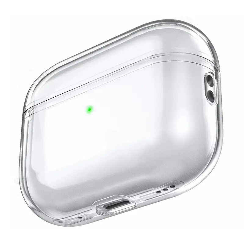 Picture of Transparent  (Only Cover) For Apple Airpods Pro and  pro 2nd Gen Premium Earbuds Protective Cover (Headphone not included) joyroom T03s Pro Headphone not included