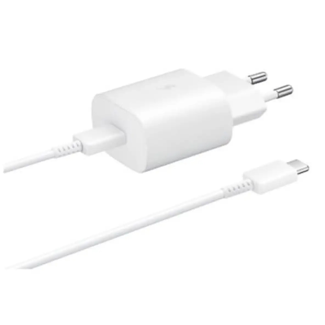Picture of New SAMSUNG 25W USB-C Super Fast Charging Wall Charger (Samsung Galaxy S20/S20+/S20 Ultra/Note10/Note20/plus/S10 5G