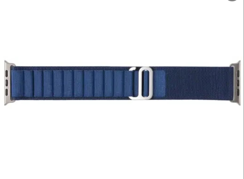 Picture of New Blue Color Metal Alpine Nylon Strap /Belt  42mm/44mm/45mm/49mm