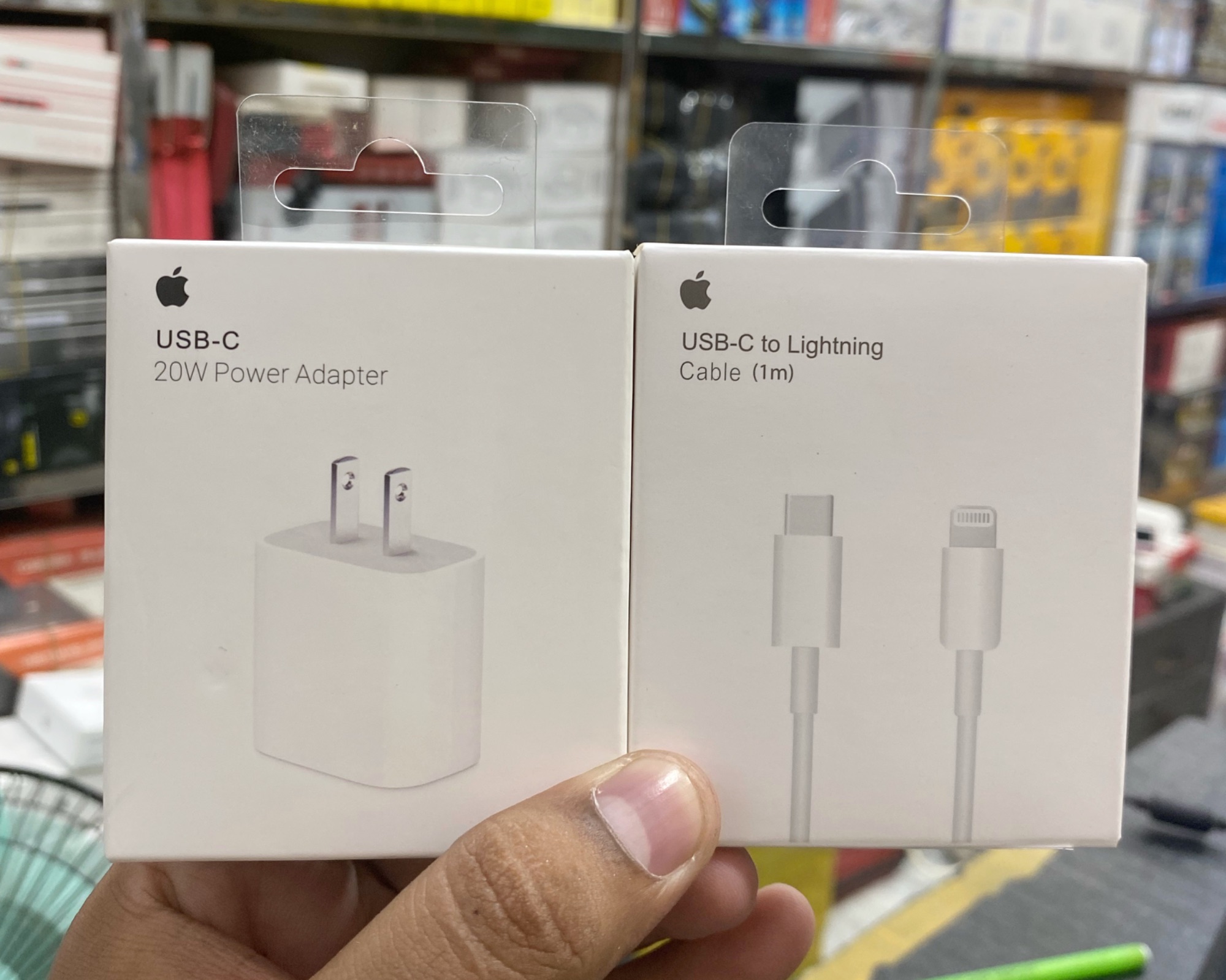 Picture of 20W USB-C Power Adapter Charger for Apple: Charge Your Apple Devices Quickly and Efficiently with This 20W USB-C Power Adapter Charger