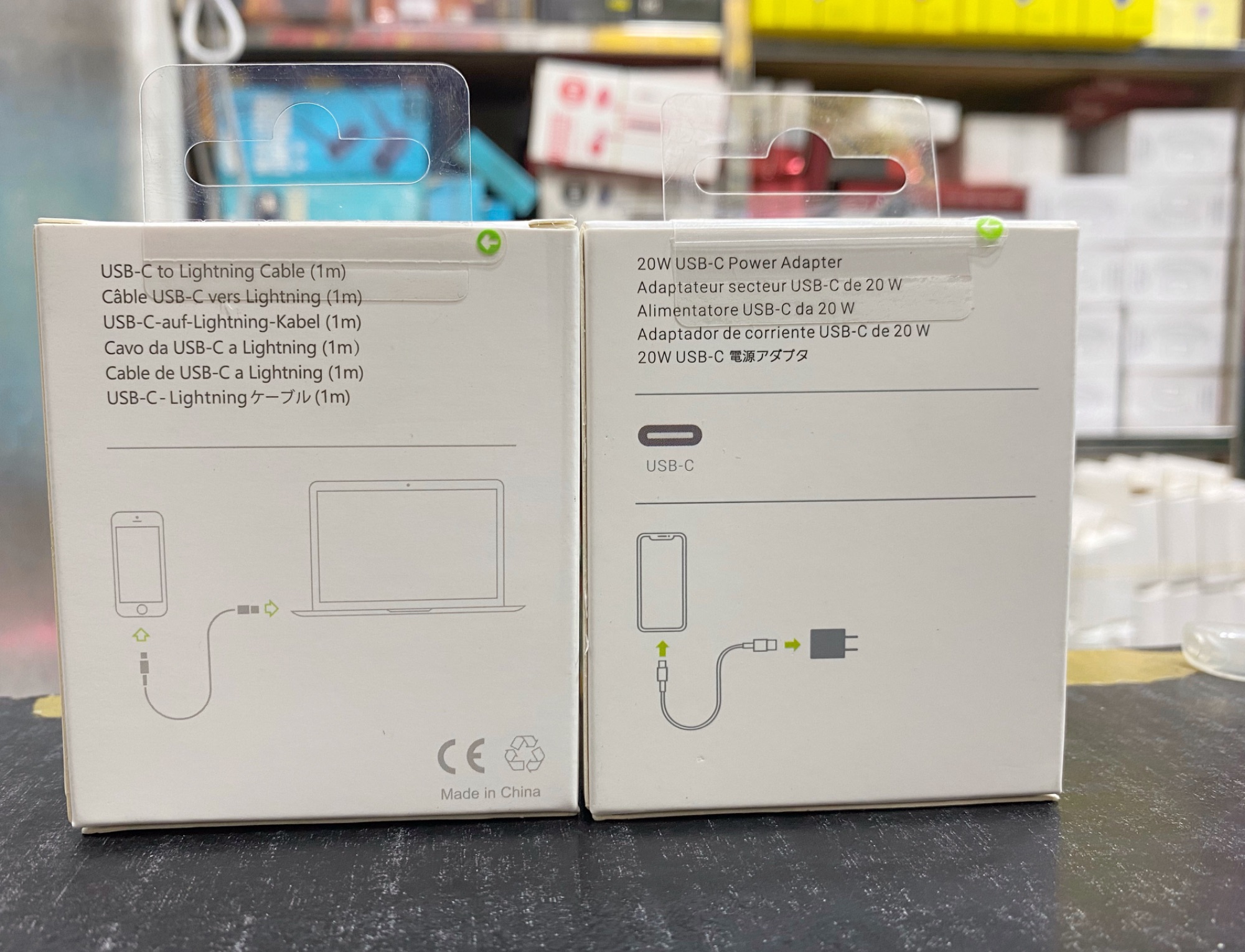 Picture of 20W USB-C Power Adapter Charger for Apple: Charge Your Apple Devices Quickly and Efficiently with This 20W USB-C Power Adapter Charger