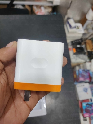 Picture of 100W SuperVOOC USB Fast Charger Adapter Compatible with Realme, OnePlus, Vivo, IQOO, Poco - Next-Level Charging Performance, Power Up in Minutes, Unbeatable Speed for Type A to C 100 Watt - White