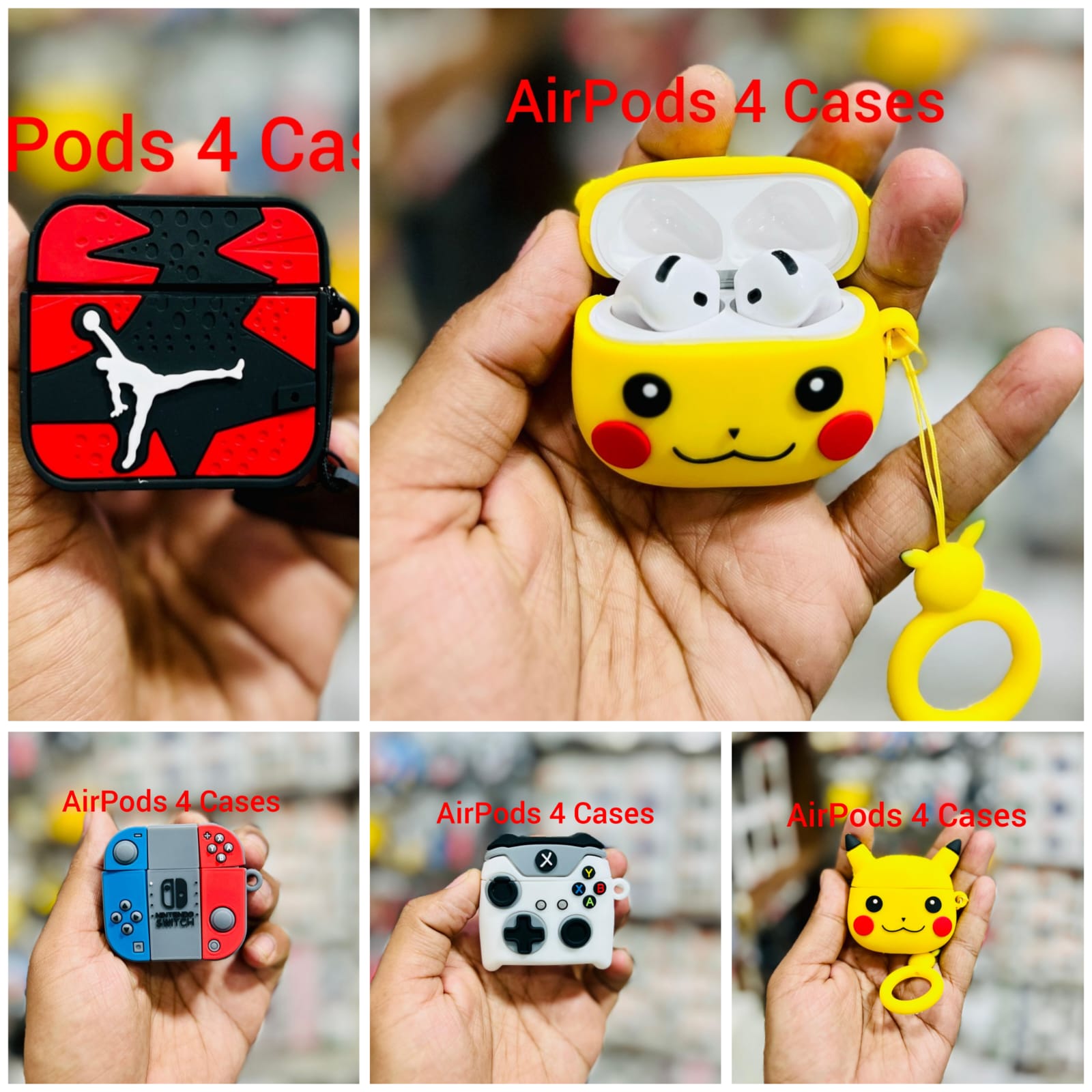 Picture of (Only Cover) For Apple Airpods 4  Premium Earbuds Protective Cover