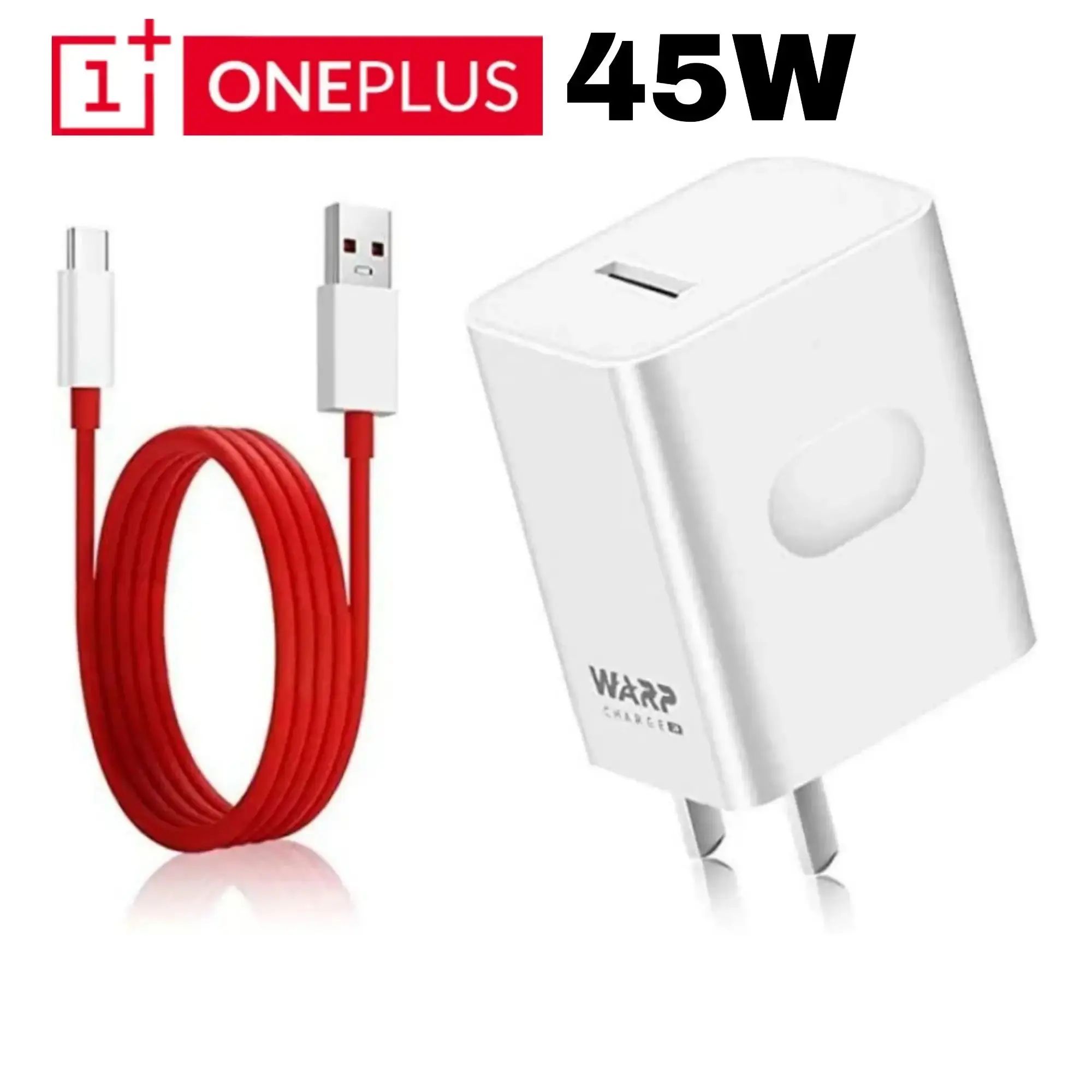 Picture of Oneplus Warp Charger 45W Power Bundle With Type-C Cable - Charger
