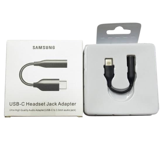 Picture of SAMSUNG Type C 3.5 Jack Earphone Cable USB C to 3.5mm AUX Headhones Adapter For SAMSUNG Galaxy Note 10 Plus 10+ A90 A80 A6/Samsung Type - C to 3.5mm Headphone Adapter