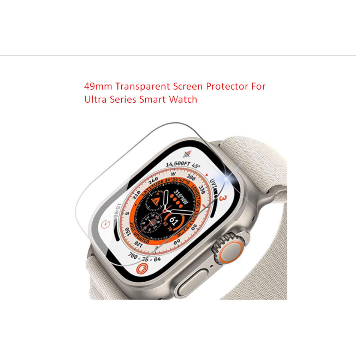Picture of 49mm smart watch tempared glass protector for ultra series