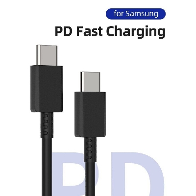 Picture of Samsung 5A Super Fast Charging USB C to Type C Cable For Galaxy S24 Ultra S23 Ultra S22 S21 Plus S20 Note 20 Note 10+ A54 A34 A24 A14 Tab S9 Ultra PD 3.0 Type C