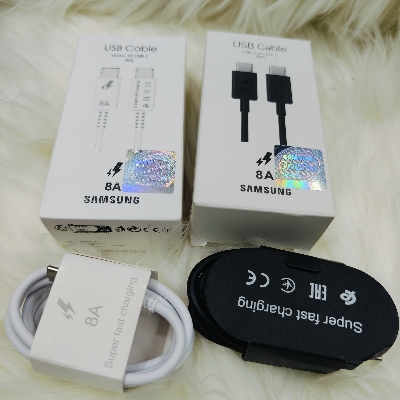 Picture of Samsung (8A) Cable Type C Original P​d USB C Super Fast Charging (8A)