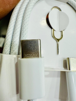 Picture of Apple 60W USB-C cable for iPhone 15 Pro Max 15 Pro 16 Puls USB-C Charging Data Line