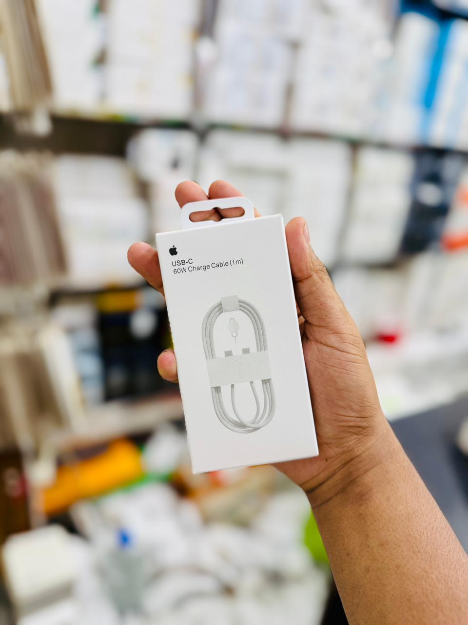 Picture of Apple 60W USB-C cable for iPhone 15 Pro Max 15 Pro 16 Puls USB-C Charging Data Line