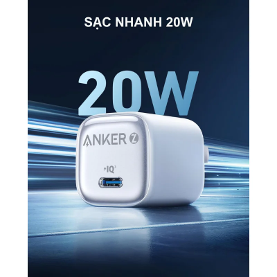 Picture of Anker Zolo A2699 Charger 20W IQ & PD