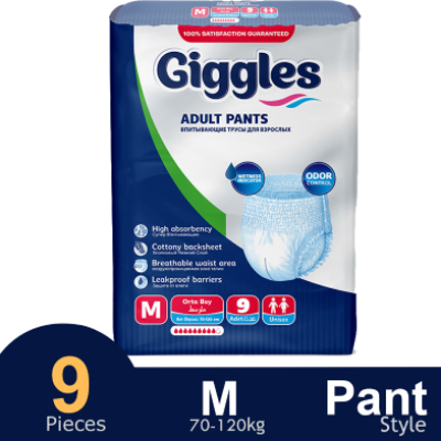 Picture of Giggles Adult Pants Medium 9Pcs