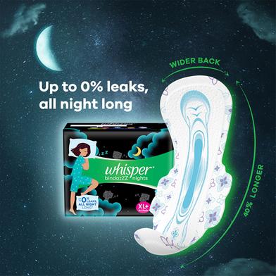 Picture of Whisper Ultra Bindazzz Nights  XL+ 7s