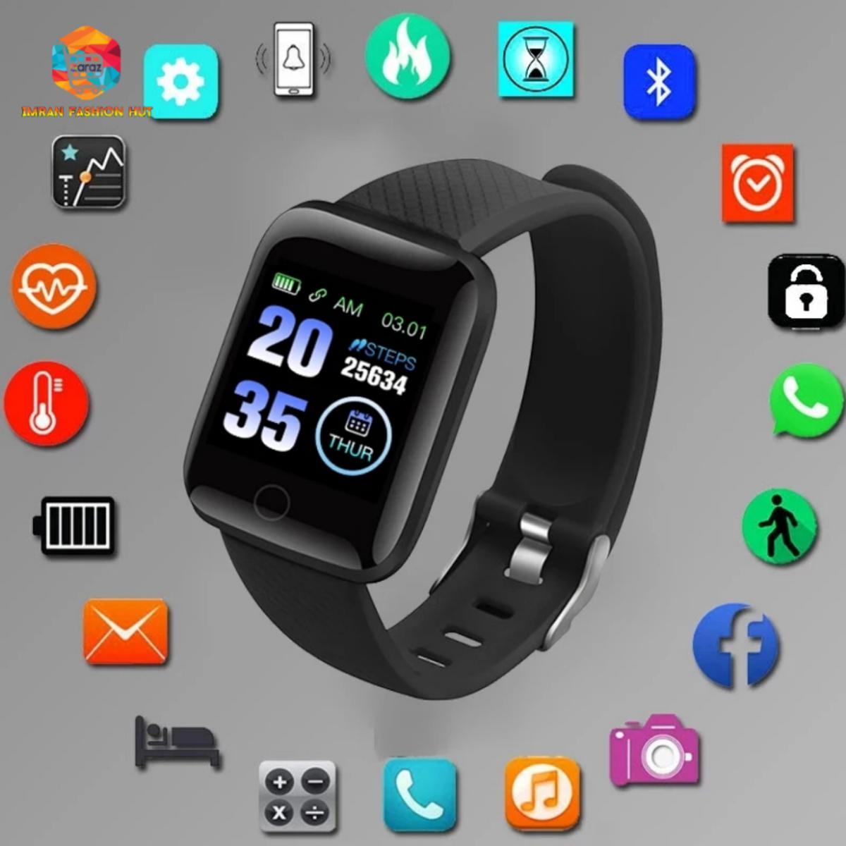 Picture of Smart Watch Man Woman Smartwatch Bluetooth Blood Pressure Measurement Heart Rate Monitor Smart Watch 2021 New - Imran Fashion Hut
