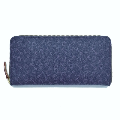 Picture of Women's Long Printed Wallet, Mobile Phone Bag, Singel Zipper, Navvy Blue Color, Fashion, New, Ladies. - IFH - Mani Bag