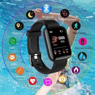 Picture of Smart Watch Man Woman Smartwatch Bluetooth Blood Pressure Measurement Heart Rate Monitor Smart Watch