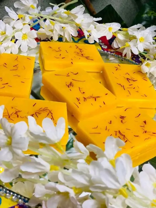 Picture of Hand Made Original Saffron Goat Milk Soap 100gram