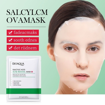 Picture of BIOAQUA Salicylic Acid Ace Removal Clear Skin Face Sheet Mask- 25g