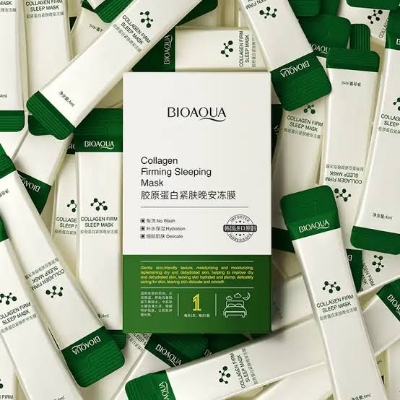 Picture of BIOAQUA Collagen Moisturizing Oil Control Sleeping Mask 4ml/Piece 5/10 - Face Mask
